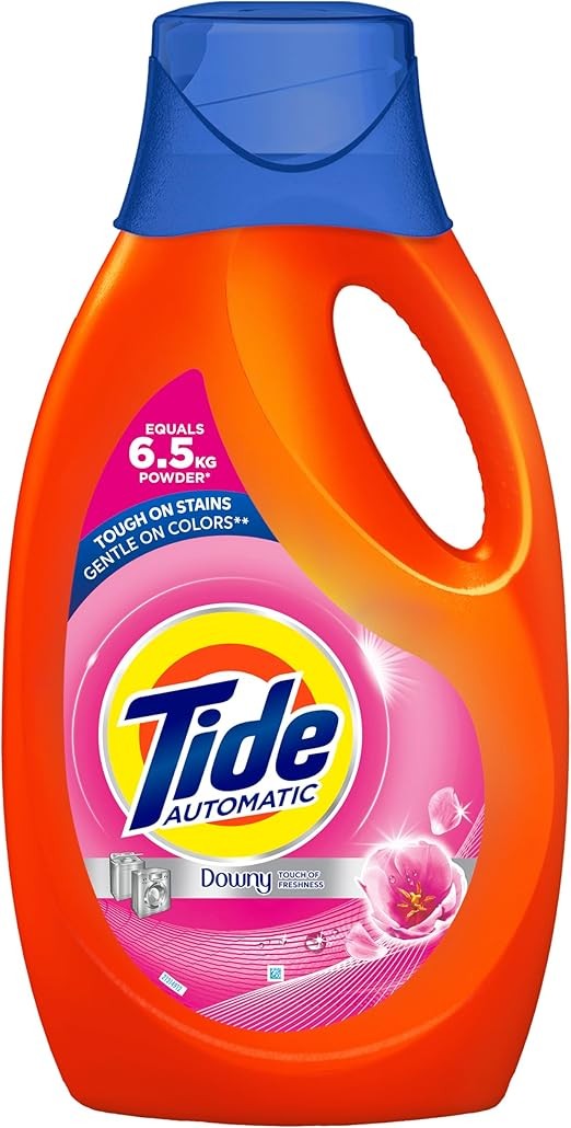 مسحوق غسيل جل للغسالات الأوتوماتيك بلمسة داوني من تايد - 3 كيلوجرام