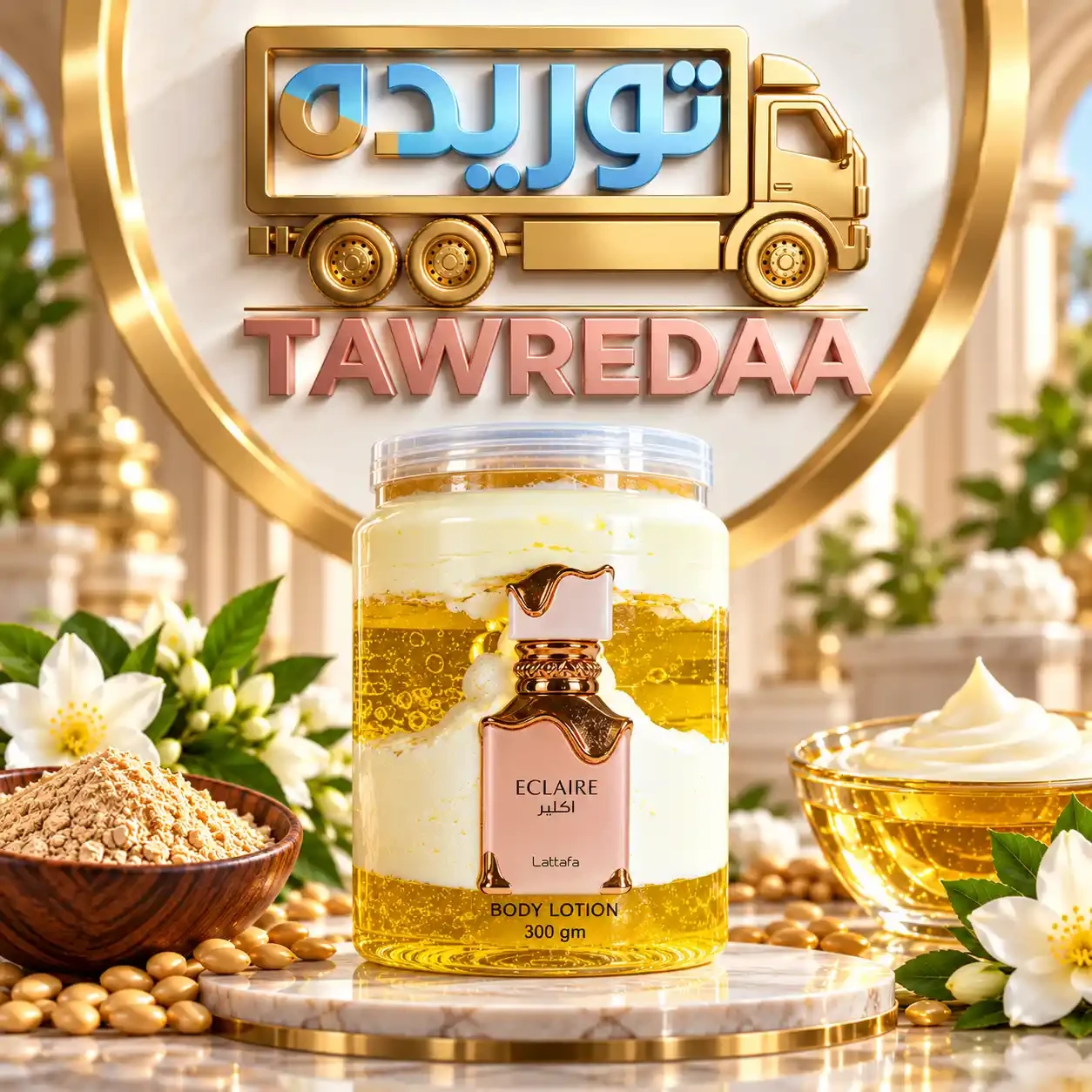 خليجية لوشن كانز - اكلاير 300 مل