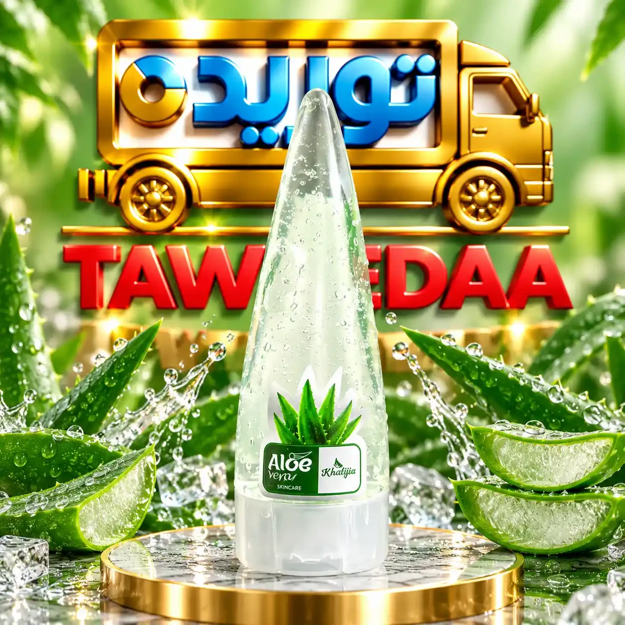 خليجية جل كوري صبار (شفاف) - 250 مل
