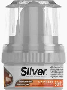 سيلفر كريم ملمع احذية 50 مل بني