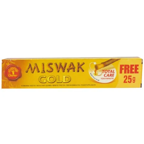 مسواك معجون جولد اسنان الذهبي 50 مل