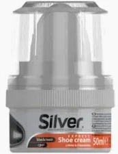 سيلفر كريم ملمع احذية 50 مل اسود