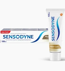 سنسوداين معجون اسنان عنايه متعدده ذهبي 100 مل