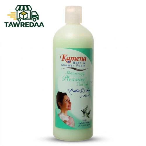 كامينا شاور 750 مل بامب رائحه الاعشاب
