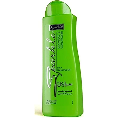 سباركل شامبو 600 ملي اخضر