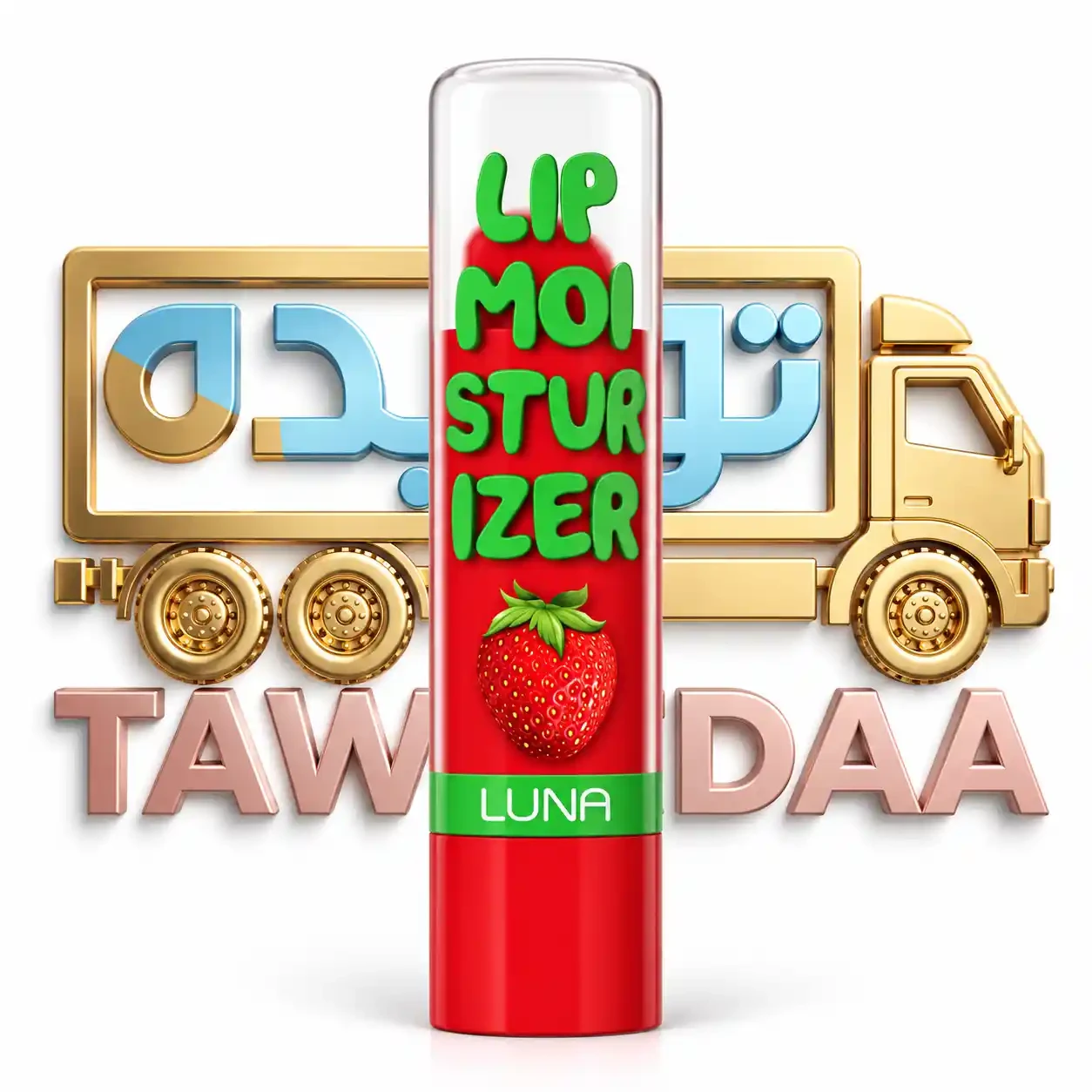لونا مرطب شفايف 36 ق فراوله